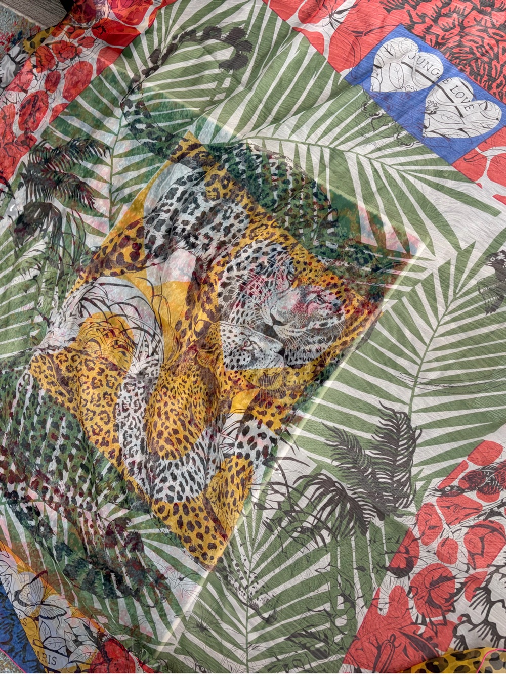 Hermès "Jungle Love" scarf